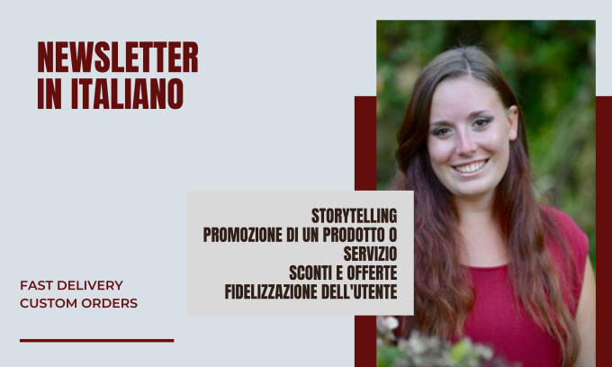 Gig Preview - Newsletter per il tuo business in italiano