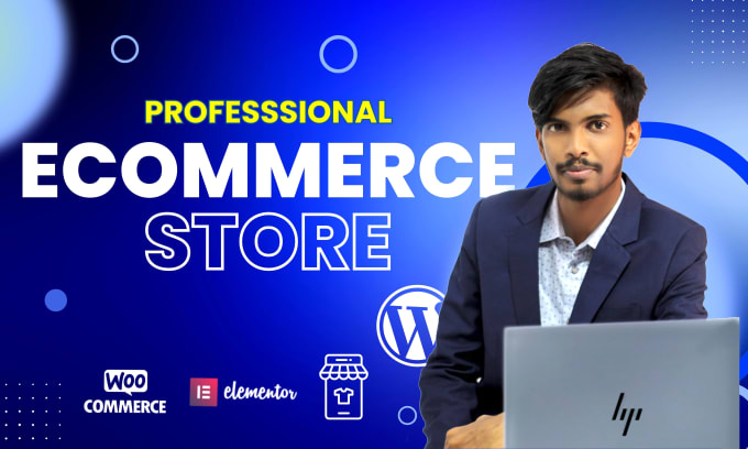 Gig Preview - Build ecommerce website online store using wordpress woocommerce