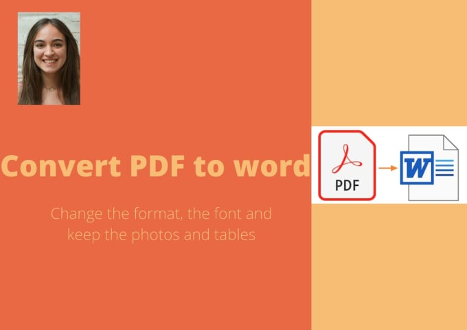 Gig Preview - Convert PDF to word