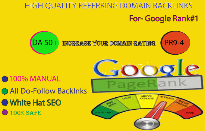 Gig Preview - Build pr9 to da70 plus most dofollow white hat SEO  backlinks