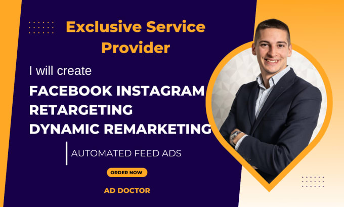 Gig Preview - Create facebook, instagram retargeting, remarketing ads