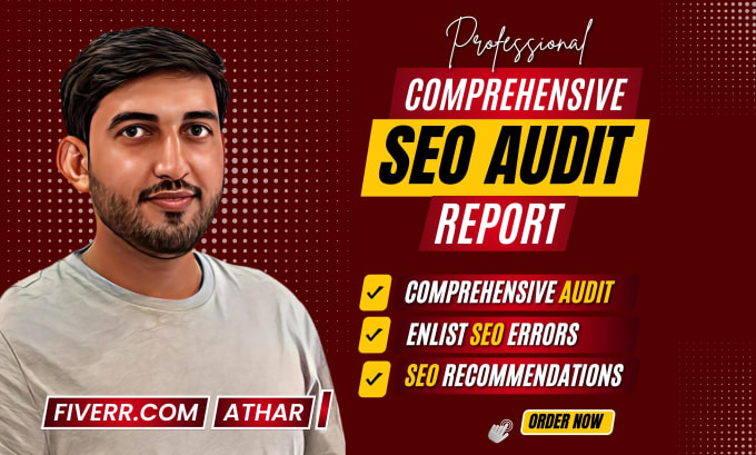 Gig Preview - Do a full SEO audit of your site with recommendations