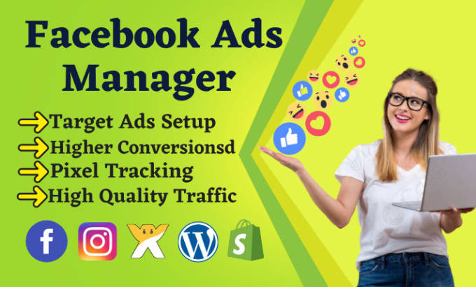 Gig Preview - Be your facebook ads manager expert