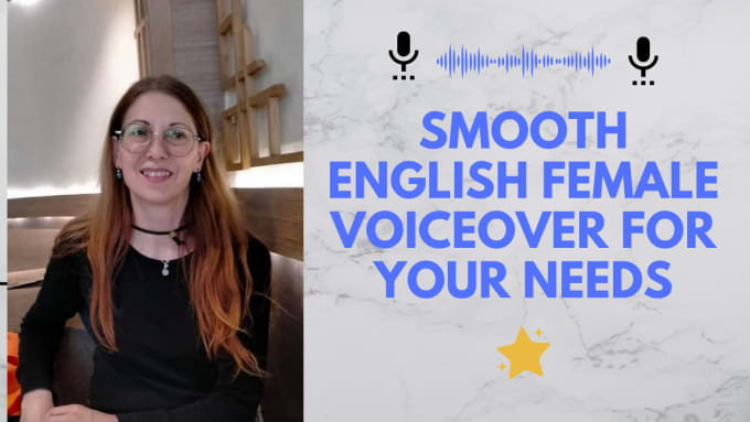 Gig Preview - Provide voiceover in a calm, soothing english tone