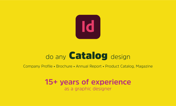 Gig Preview - Do any catalog design in indesign, product, magazine, lookbook, annual report