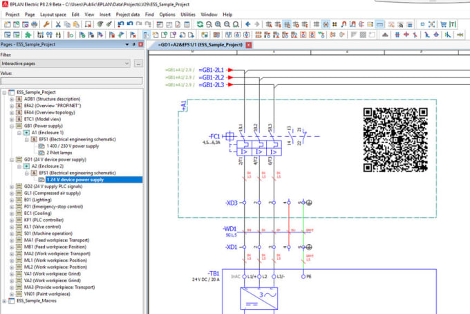 Gig Preview - Creat electrical schematics on eplan