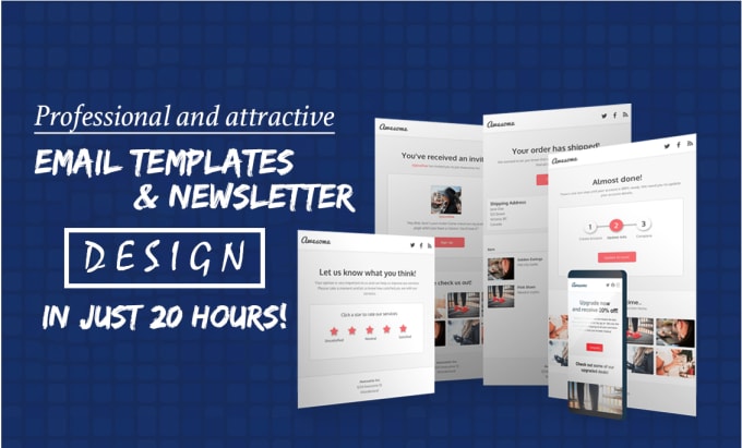 Gig Preview - Create professional klaviyo email marketing templates