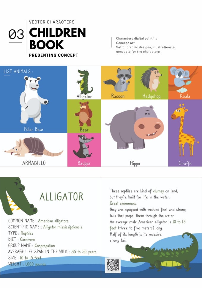 Gig Preview - Create awesome children book illustrations for you