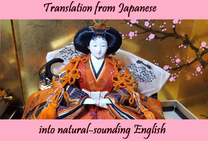 Gig Preview - Translate from japanese into smooth, natural english