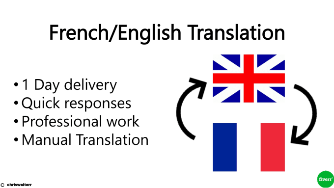 Gig Preview - Provide professional translation french english