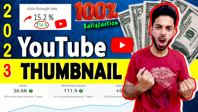 Gig Preview - Make clickbait youtube thumbnail design high CTR featured image 2023