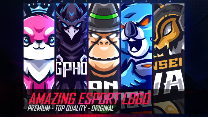 Gig Preview - Create amazing logo esport,mascot,twitch gaming