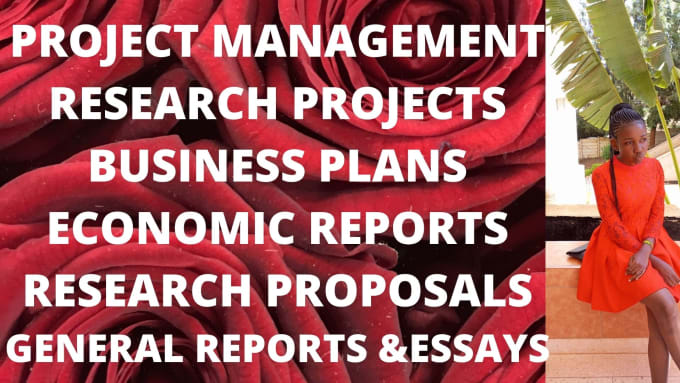 Gig Preview - Do project management, research methods, and business plans