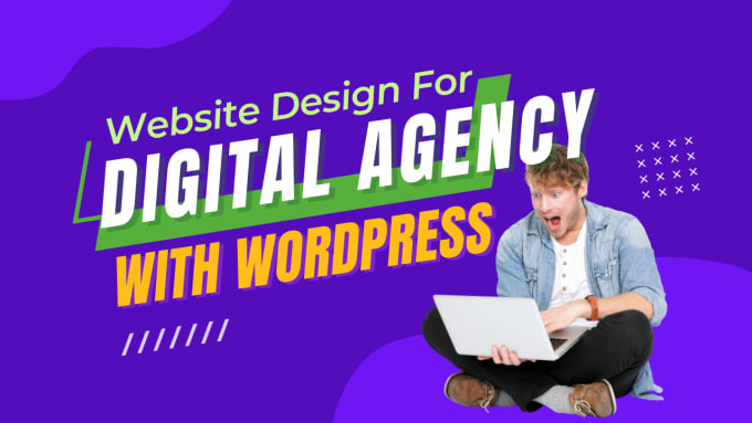 Gig Preview - Design a digital marketing agency website that really converts leads