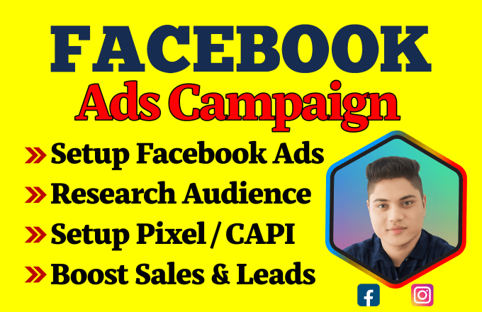 Gig Preview - Setup facebook ads campaign for leads and sales