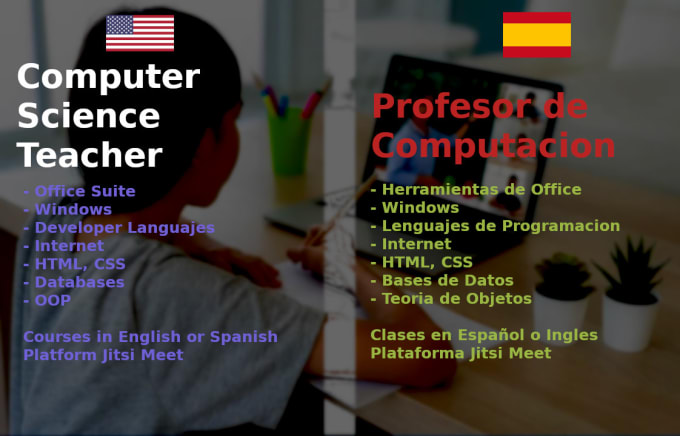 Bestseller - teach computer science in english or spanish