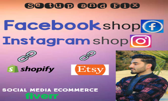 Bestseller - setup facebook and instagram shops for your shopify and etsy