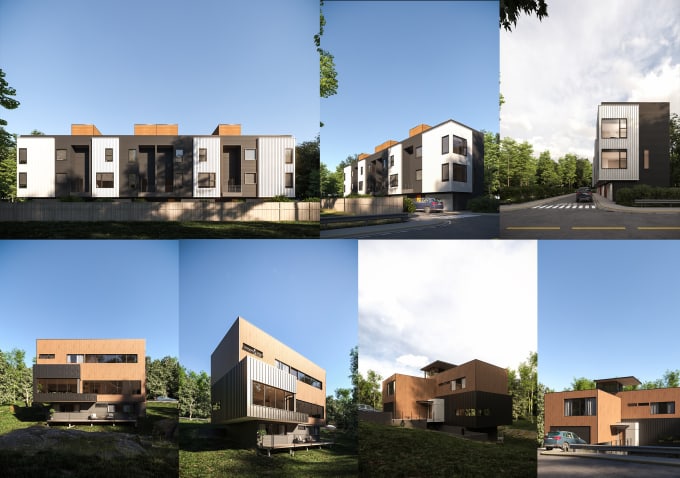 Gig Preview - Create a photorealistic 3d architectural animation