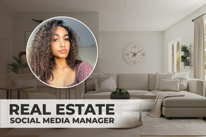 Gig Preview - Be your real estate social media manager