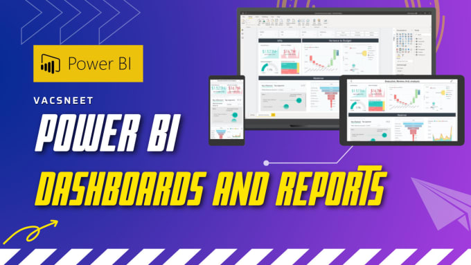 Gig Preview - Create professional power bi dashboards and reports