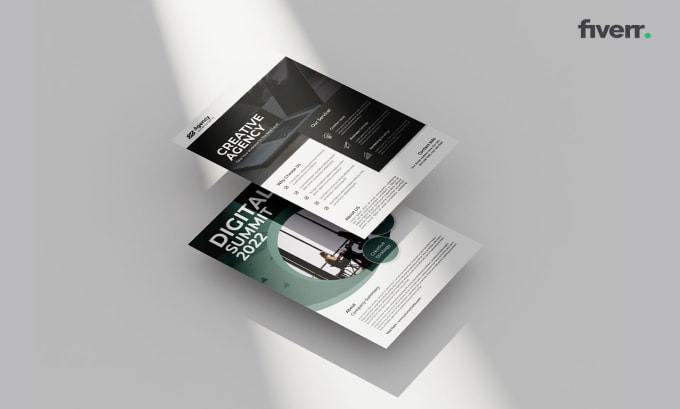 Gig Preview - Design modern one pager and marketing flyers