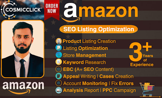 Gig Preview - Boost sales with SEO amazon product listing, description writing