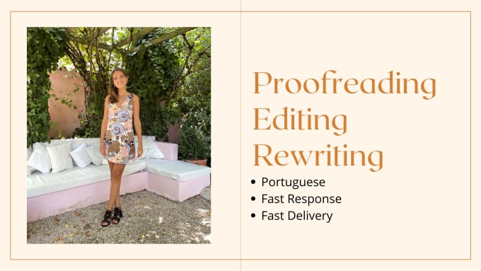 Gig Preview - Proofread and edit any type of portuguese document