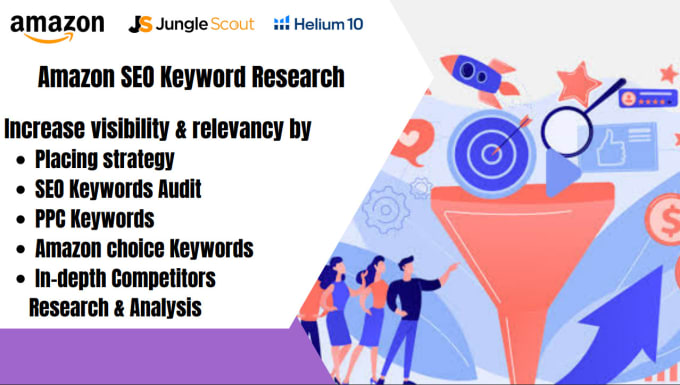 Gig Preview - Do extensive amazon keyword research and competitors analysis