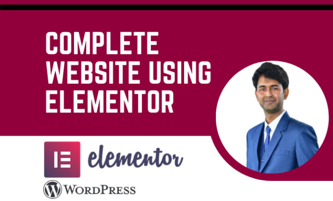 Gig Preview - Create a full website using elementor pro page builder