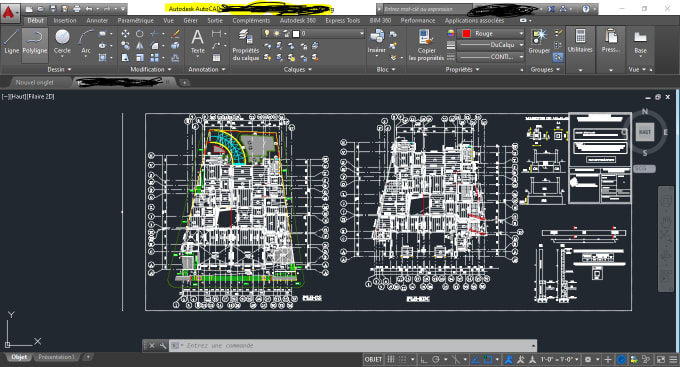 Gig Preview - Convert pdf architectural drawing to autocad in one day