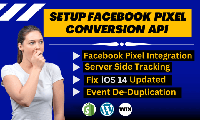 Gig Preview - Setup facebook pixel conversion api server side tracking with GTM ios 14 update