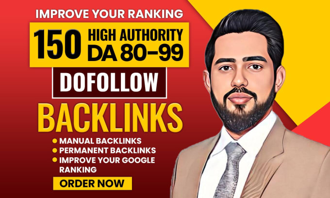 Gig Preview - Provide high da 80 plus SEO dofollow backlinks white hat manual link building