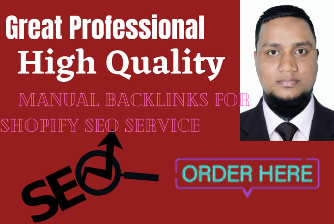 Gig Preview - Do  manual backlinks for shopify service