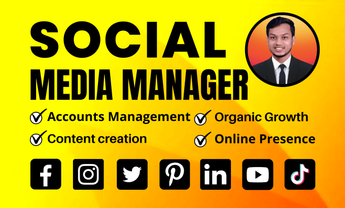 Bestseller - be your monthly social media manager and content creator