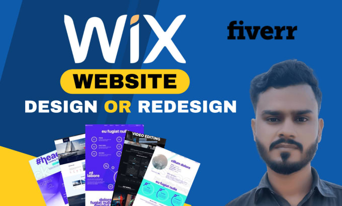 Gig Preview - Create wix website design or redesign wix website