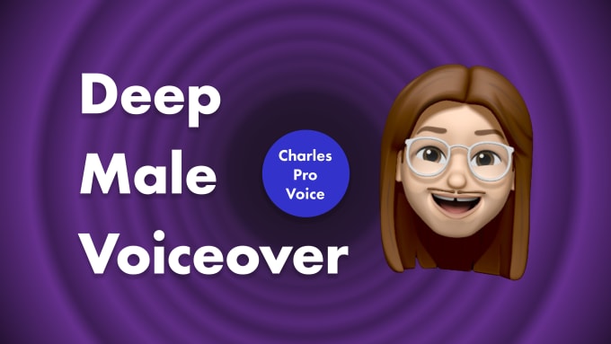 Gig Preview - Record a deep male voice over in 24 hours