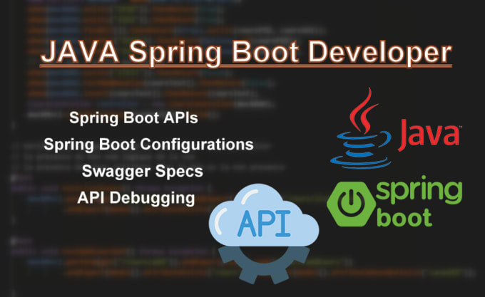 Gig Preview - Write apis in java spring boot