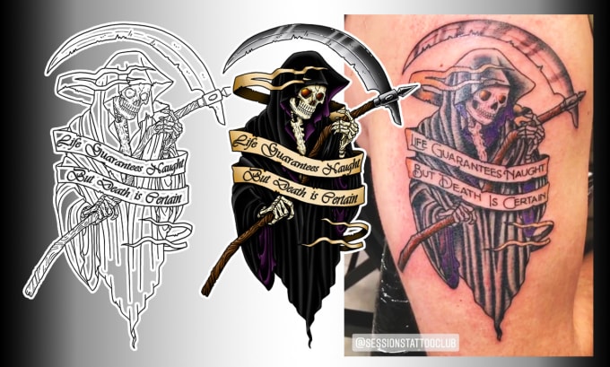 Gig Preview - Create a custom tattoo design