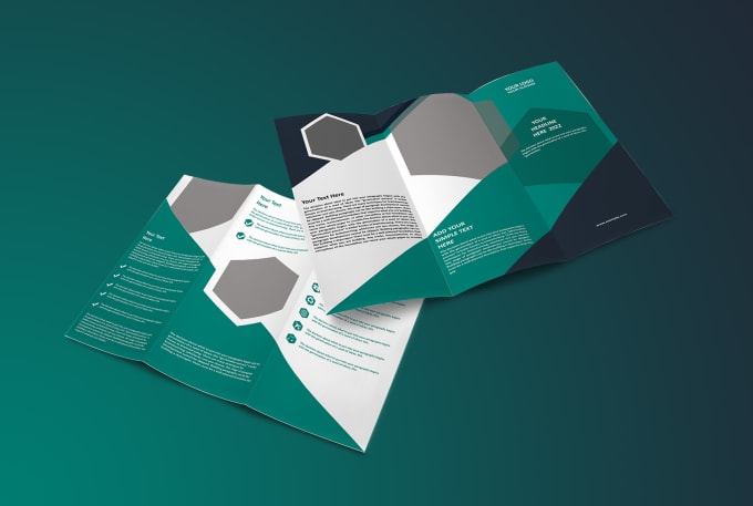 Gig Preview - Create trifold,bifold,brochure design,leaflet,catalog design