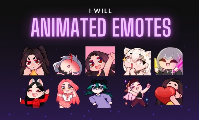 Bestseller - animate your emotes for twitch and discord