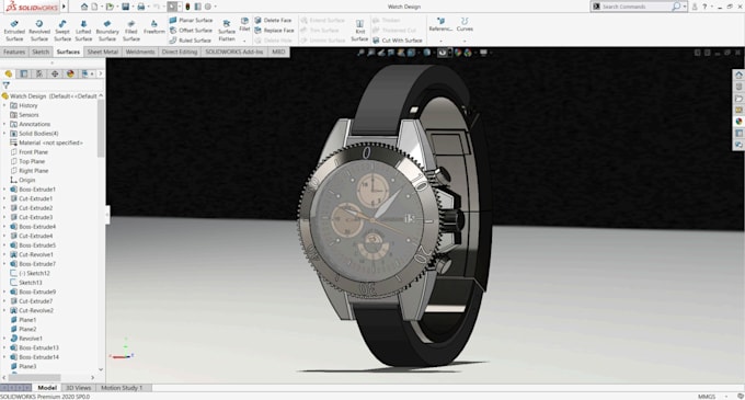 Bestseller - design any type of 3d models using solidworks