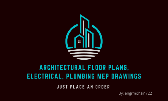 Gig Preview - Draw architectural plumbing, electrical drawings, and mep drawings