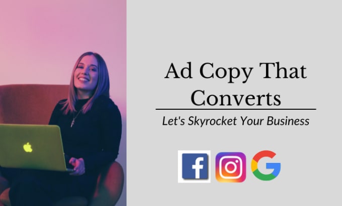 Gig Preview - Write converting ad copy for facebook and instagram