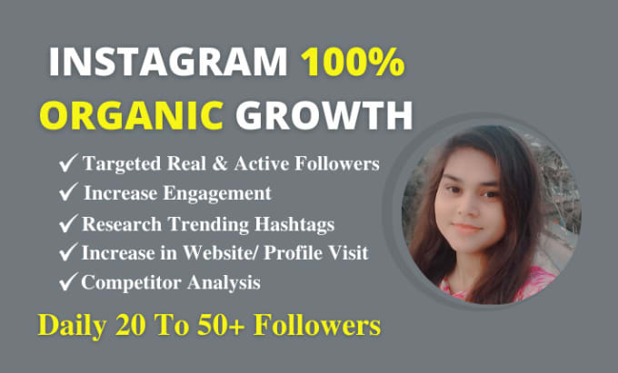 Gig Preview - Do super fast instagram organic growth