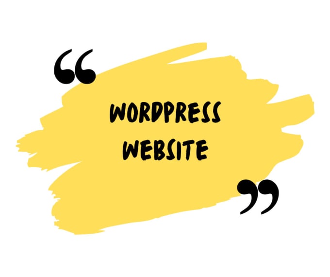 Gig Preview - Create wordpress website design professionally