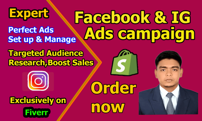 Gig Preview - Do facebook ads campaign, fb advertising, fb marketing, fb ads design for you