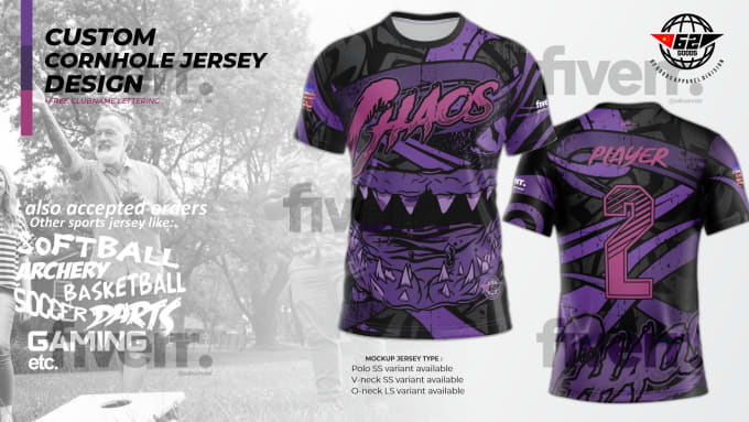 Gig Preview - Design sublimation jersey uniform