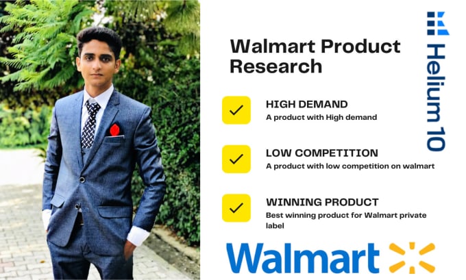 Gig Preview - Do walmart product research and product hunting for pl