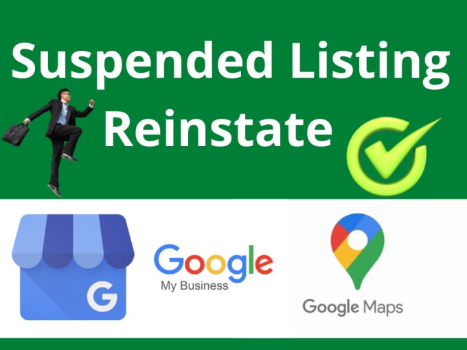 Gig Preview - Reinstate google my business suspended listing, gmb map