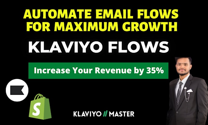 Bestseller - setup email newsletter, klaviyo marketing flows, ecommerce flows and automations